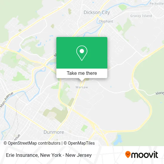 Erie Insurance map