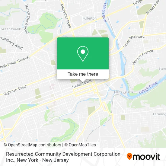 Resurrected Community Development Corporation, Inc. map