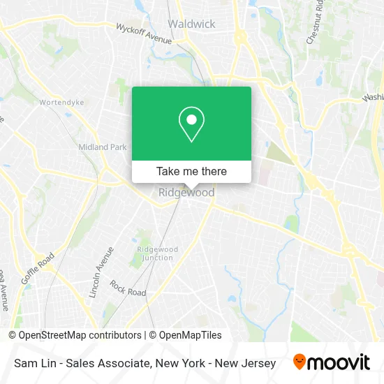 Sam Lin - Sales Associate map
