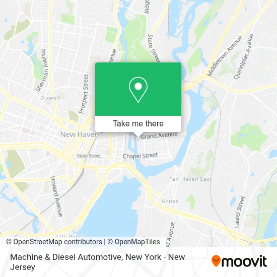 Machine & Diesel Automotive map