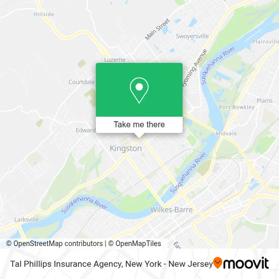 Tal Phillips Insurance Agency map