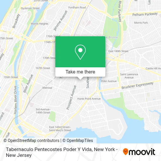 Tabernaculo Pentecostes Poder Y Vida map