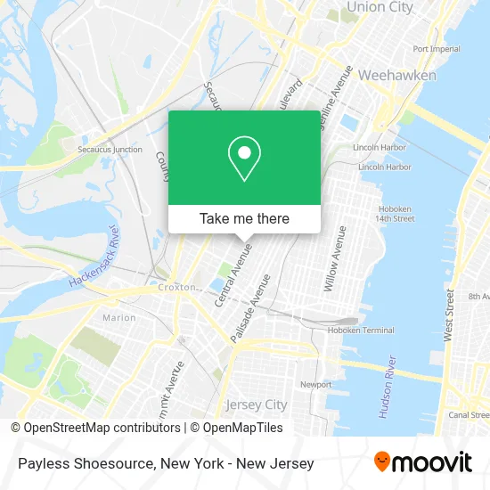 Payless Shoesource map