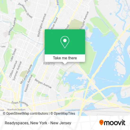 Readyspaces map