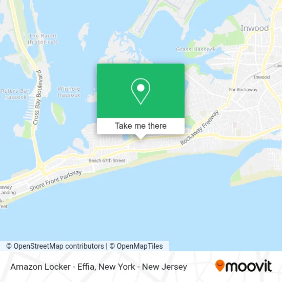 Amazon Locker - Effia map