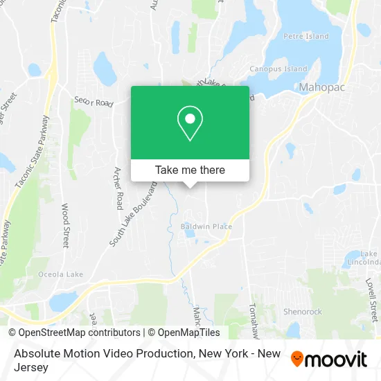 Absolute Motion Video Production map