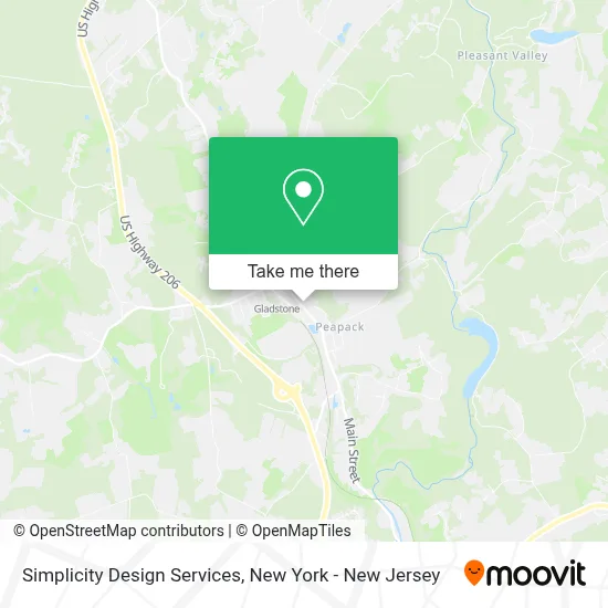 Simplicity Design Services map