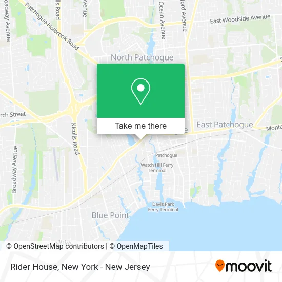 Rider House map