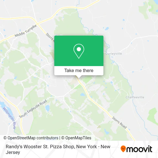 Randy's Wooster St. Pizza Shop map