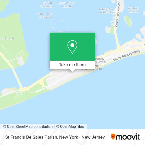 St Francis De Sales Parish map