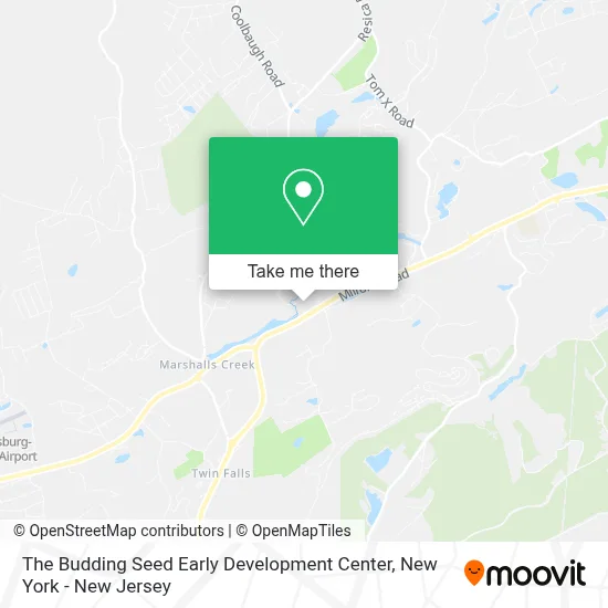 The Budding Seed Early Development Center map