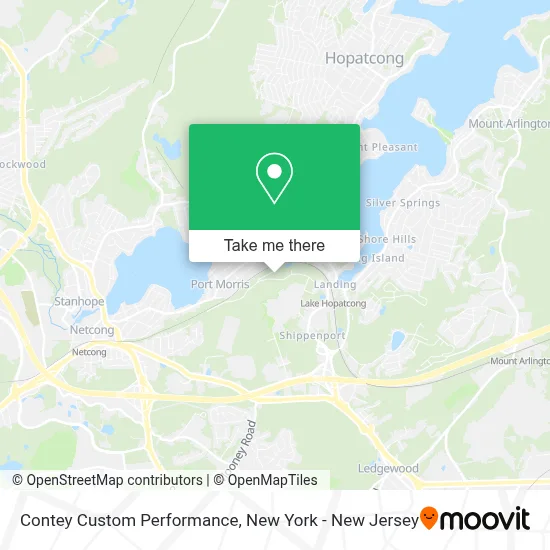 Contey Custom Performance map