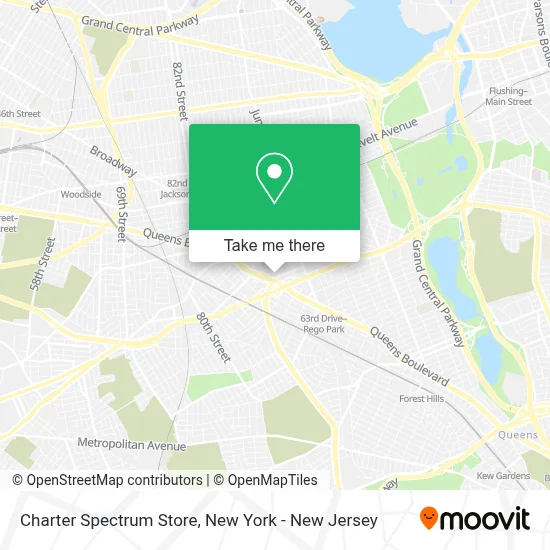 Charter Spectrum Store map