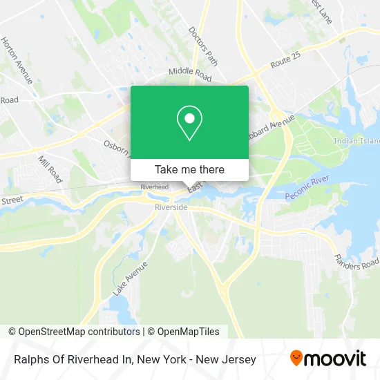 Ralphs Of Riverhead In map