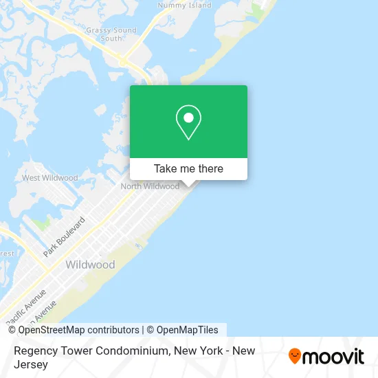 Regency Tower Condominium map