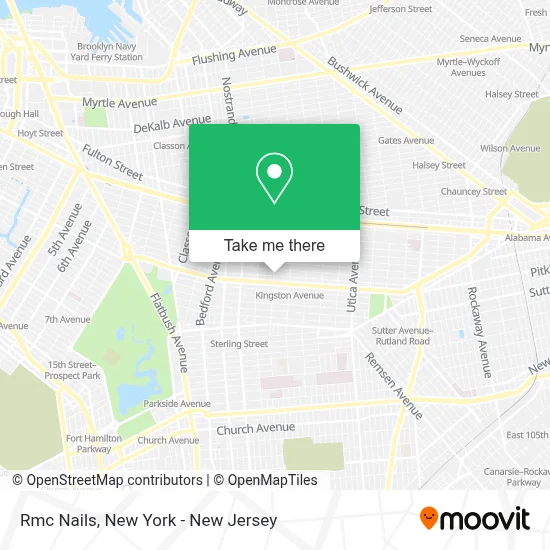 Rmc Nails map