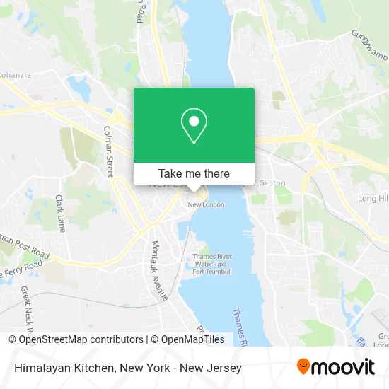 Himalayan Kitchen map