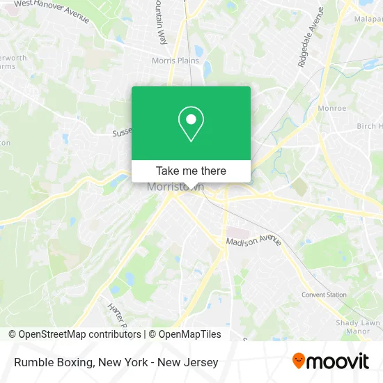 Rumble Boxing map