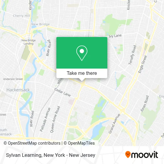 Sylvan Learning map
