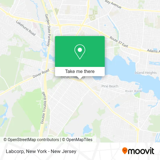 Labcorp map