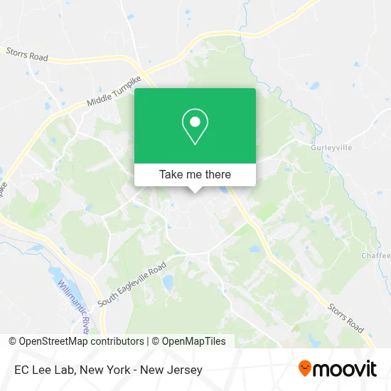 EC Lee Lab map