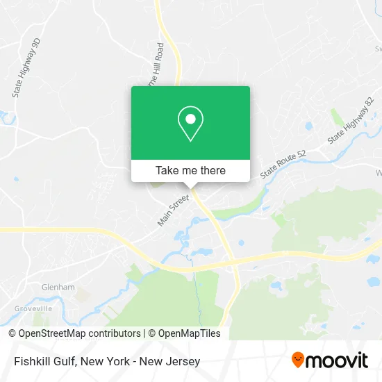 Fishkill Gulf map