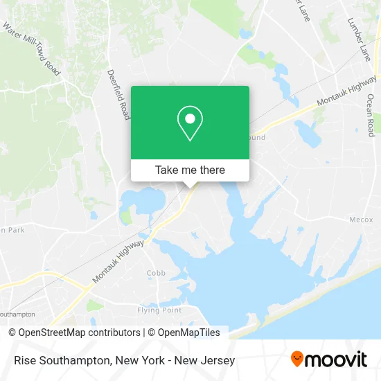 Rise Southampton map