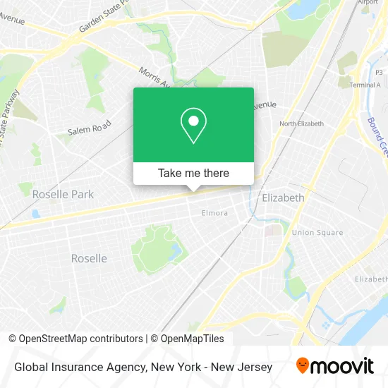 Global Insurance Agency map