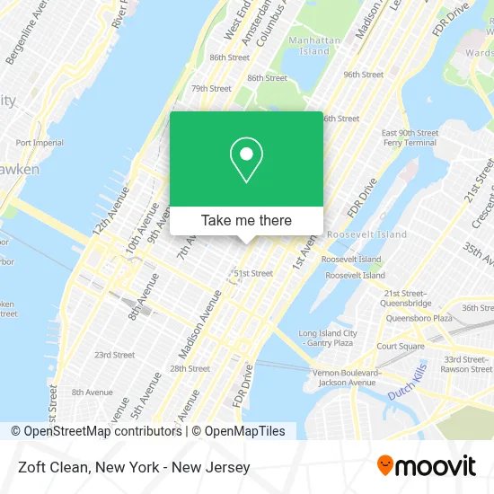 Zoft Clean map