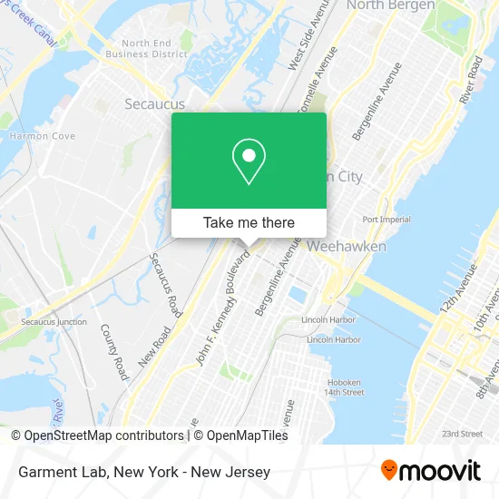 Garment Lab map