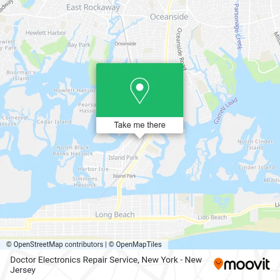 Doctor Electronics Repair Service map