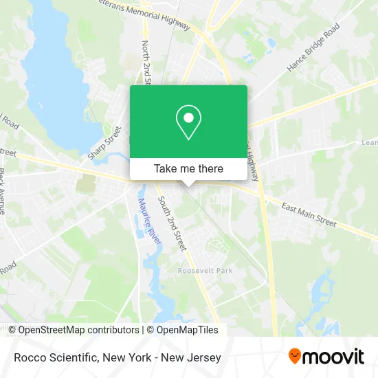 Rocco Scientific map