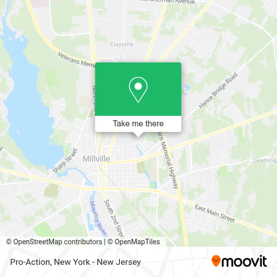 Pro-Action map