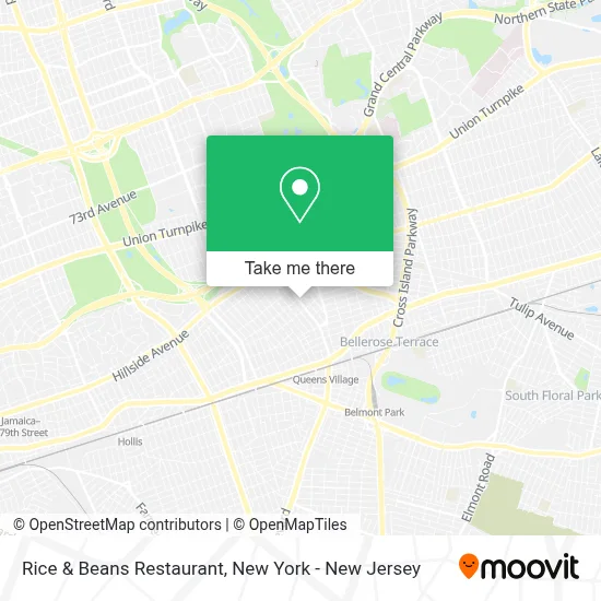 Rice & Beans Restaurant map