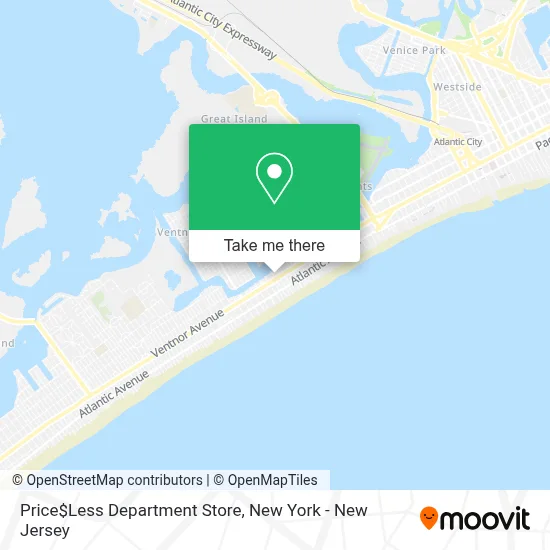 Price$Less Department Store map