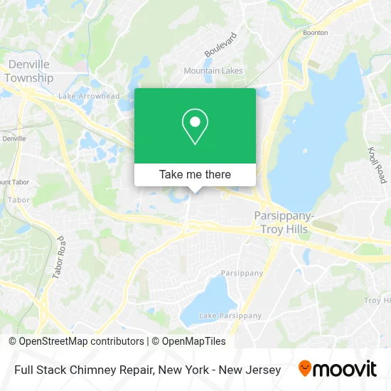 Mapa de Full Stack Chimney Repair