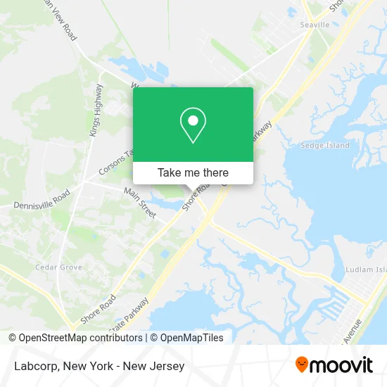 Labcorp map
