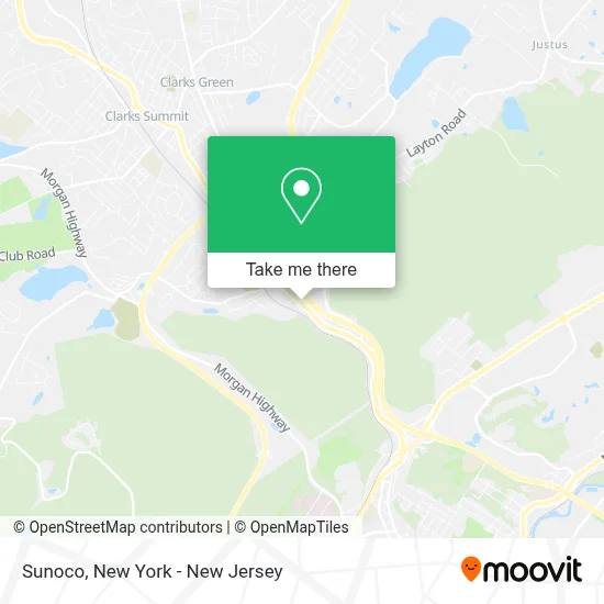 Sunoco map