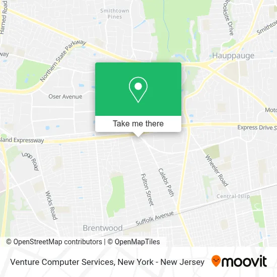 Venture Computer Services map