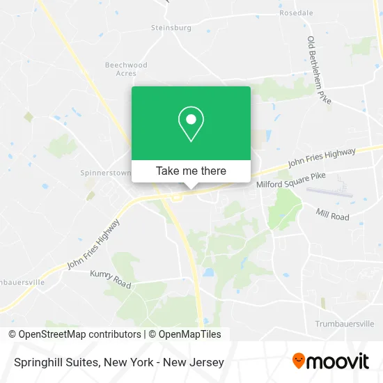 Springhill Suites map