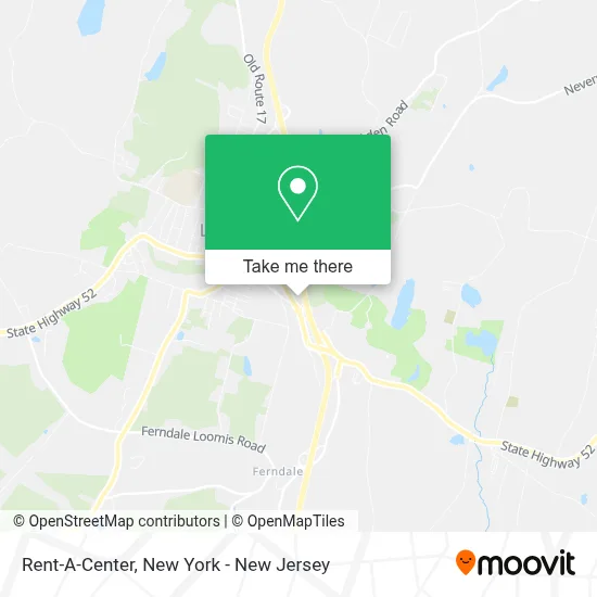 Rent-A-Center map