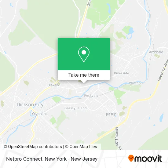 Netpro Connect map