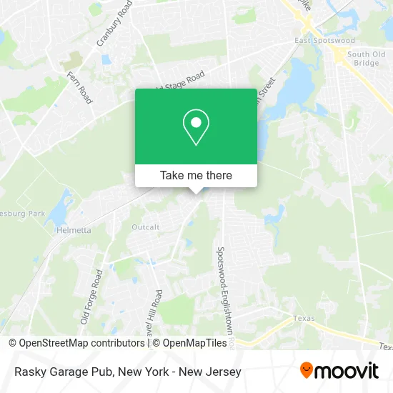 Rasky Garage Pub map