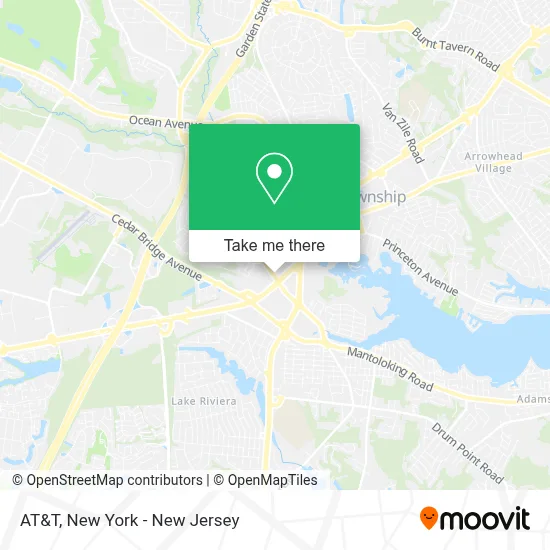 At&T map