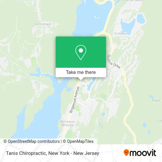 Tanis Chiropractic map