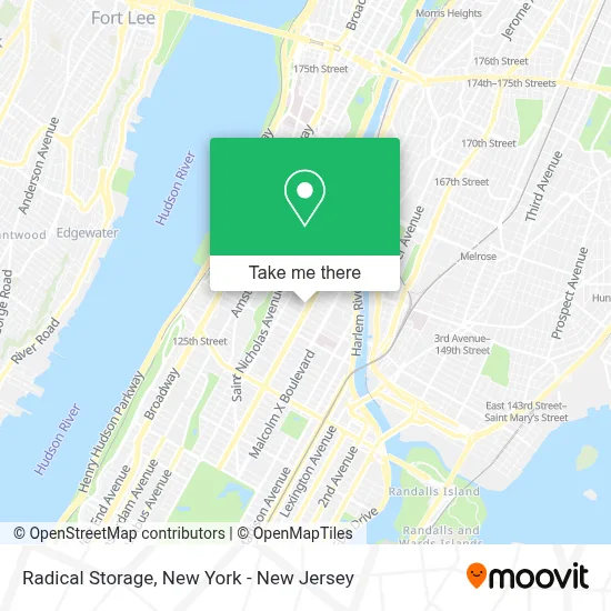 Radical Storage map