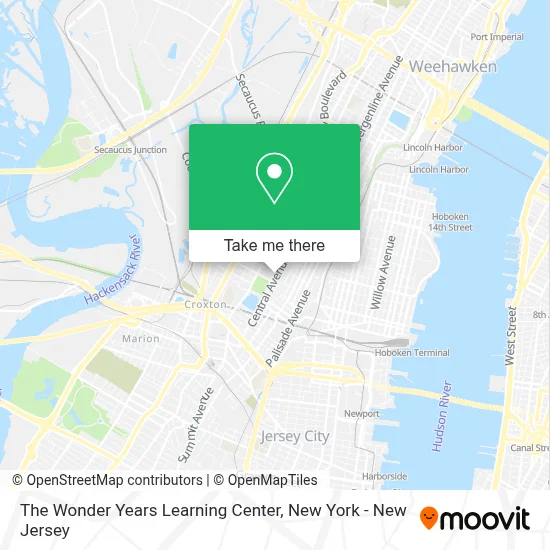 The Wonder Years Learning Center map