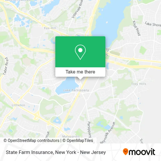 State Farm Insurance map