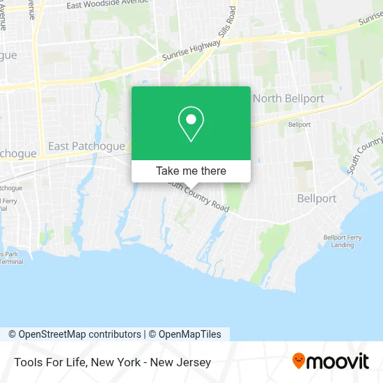 Tools For Life map