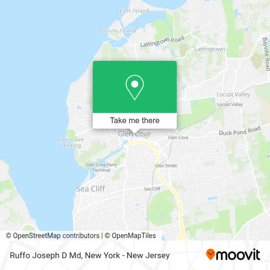 Ruffo Joseph D Md map